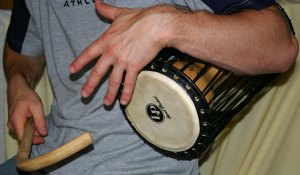 Talking drum or Squeeze drum