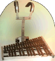 Marching glockenspiel