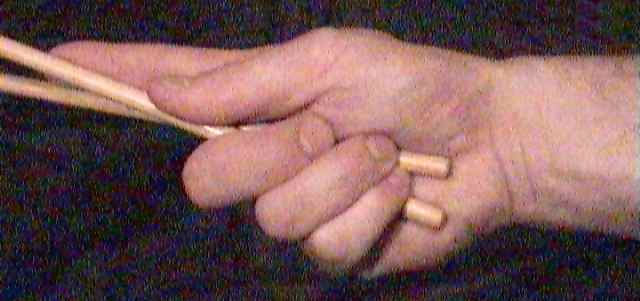 small gap from below