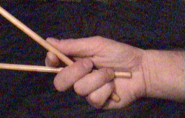 knuckle on top from below